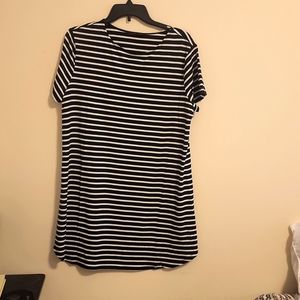 Shiela rose stripped dress size xl